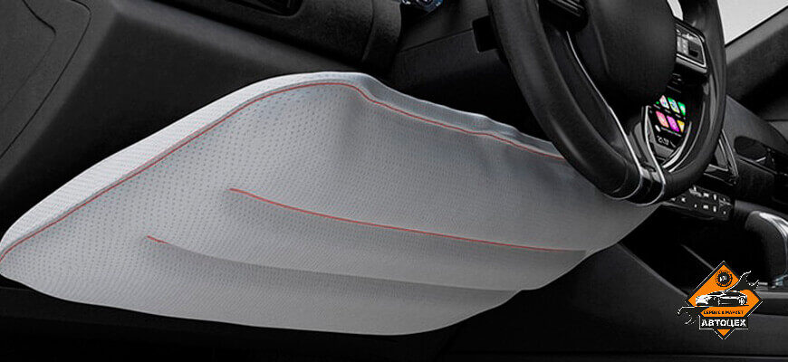 Ремонт airbag коленей